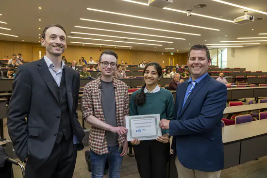 Swathi wins Best Student Talk at IMSS 2022